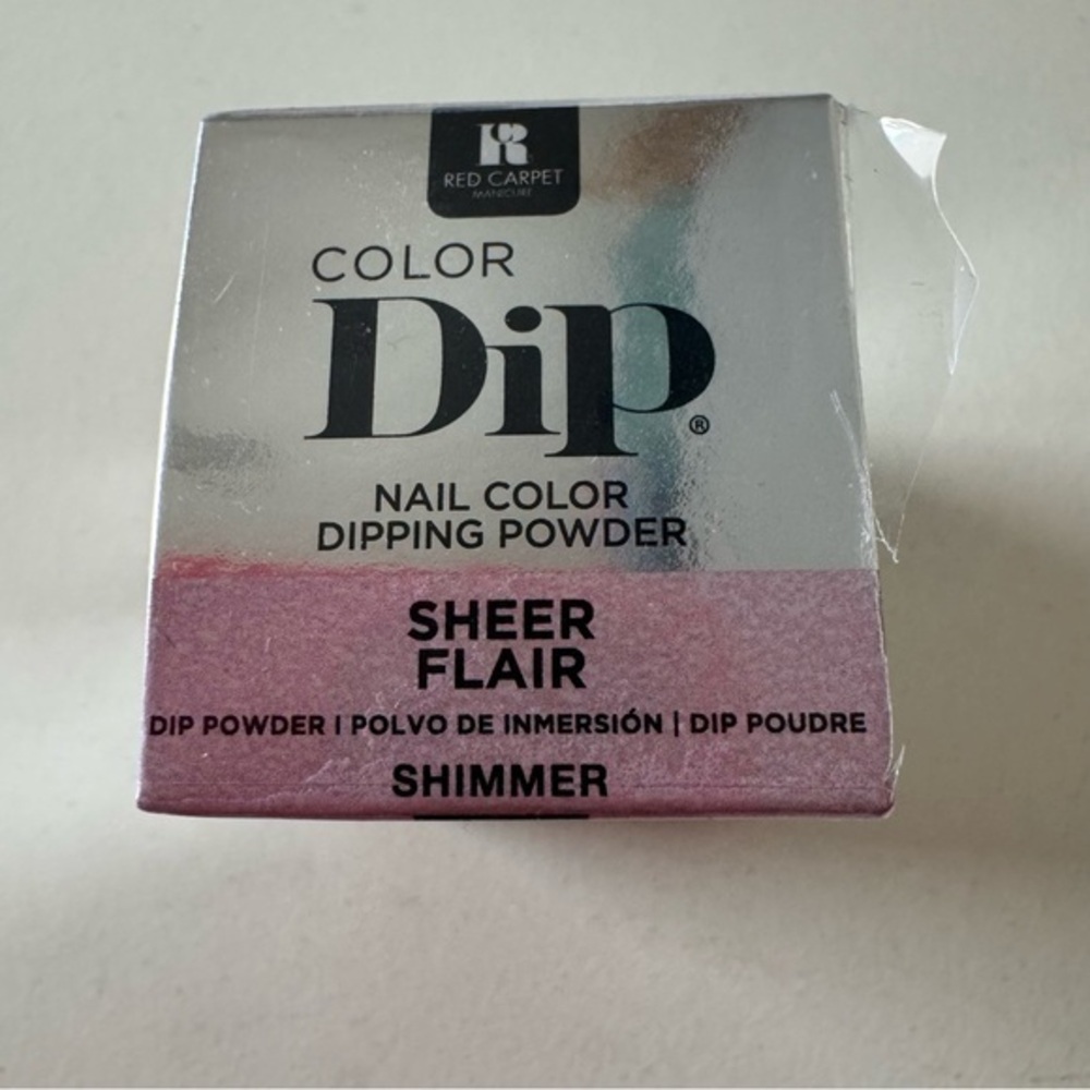 Ulta Beauty Red Carpet Color Dip Nail Polish Sheer Flair Pink Beige Shim…